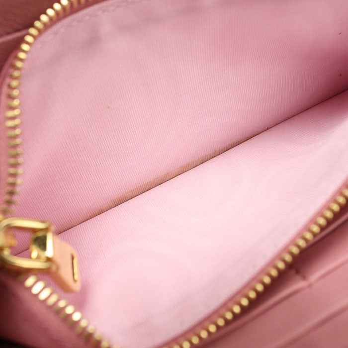 MIUMIU  Materasse 5ML010 N88 F0028 Purse L-shaped zipper lambskin Women