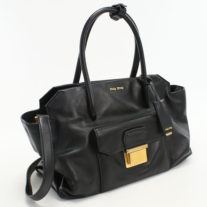 MIUMIU  2WAY RN1099 Tote bag leather Women