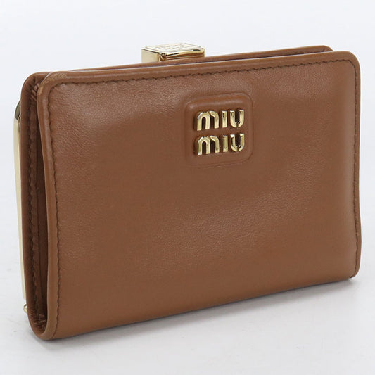 MIUMIU  Bifold Wallet leather Women