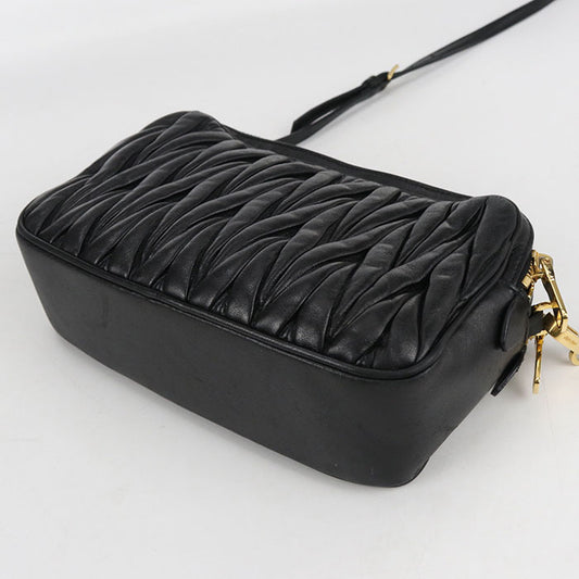 MIUMIU  Materasse Diagonal Shoulder bag leather Women