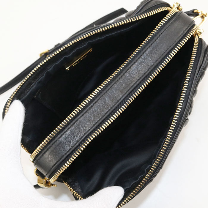 MIUMIU  Materasse Diagonal Shoulder bag leather Women