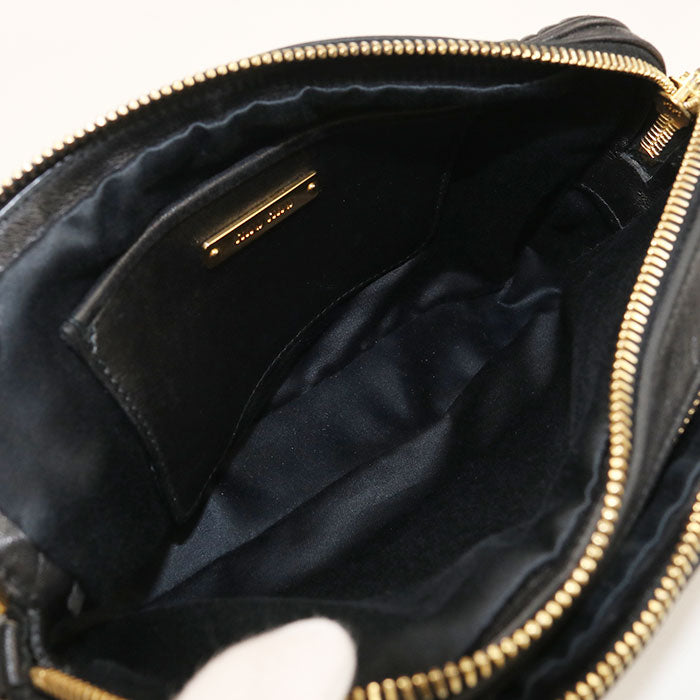 MIUMIU  Materasse Diagonal Shoulder bag leather Women