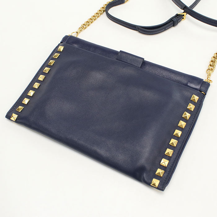 MIUMIU  2WAYChain Shoulder bag 5BH356 2A8P F0016 Diagonal Shoulder bag Calfskin Women
