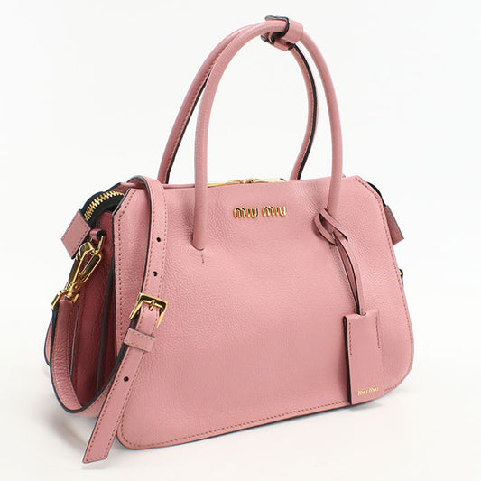 MIUMIU  2WAY handbag Madras Handbag / Goatskin Women
