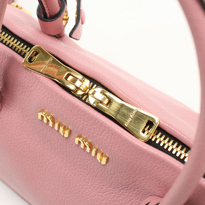 MIUMIU  2WAY handbag Madras Handbag / Goatskin Women