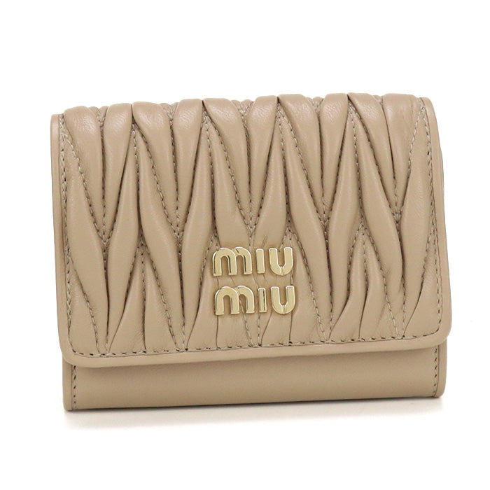 MIUMIU  Leather Card Case Materasse MI94949 name card holder / Leather Card Case Women