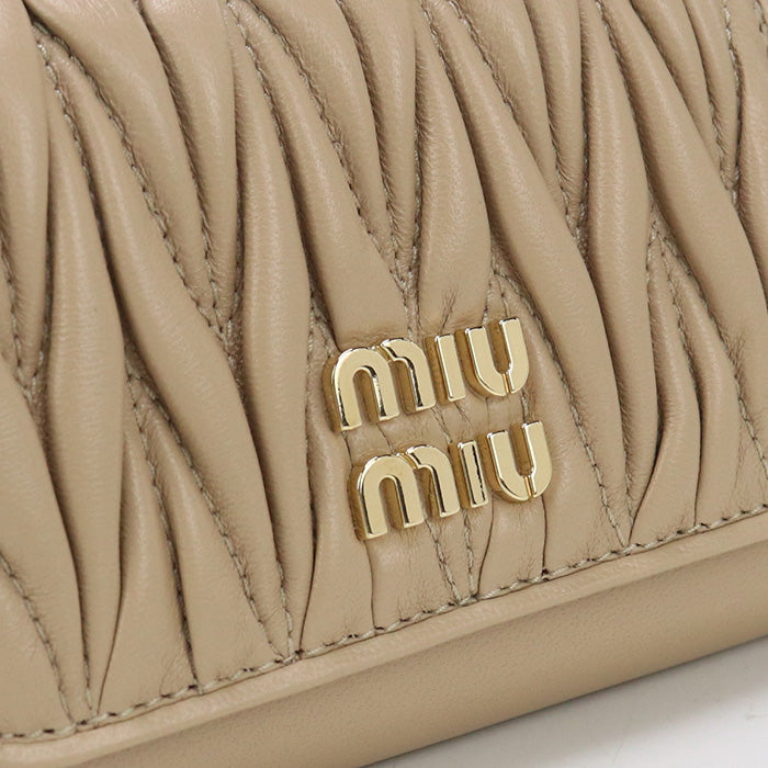 MIUMIU  Leather Card Case Materasse MI94949 name card holder / Leather Card Case Women