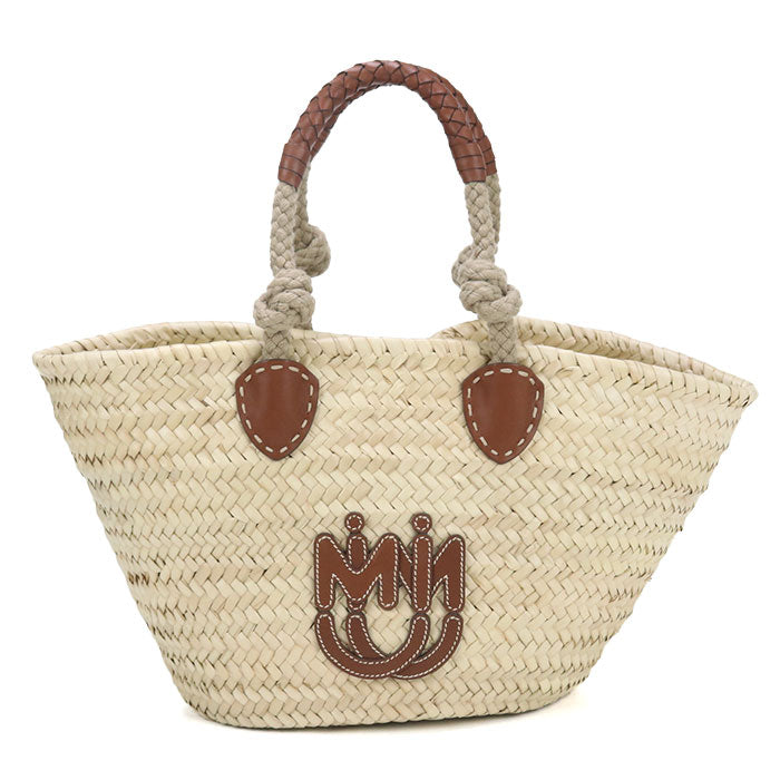 MIUMIU  Straw Bag Tote bag 5BG206 2DDH F0A5T Basket bag straw / Wicker Women
