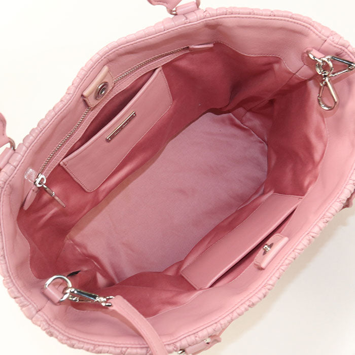MIUMIU  2WAY Materasse Tote bag leather Women