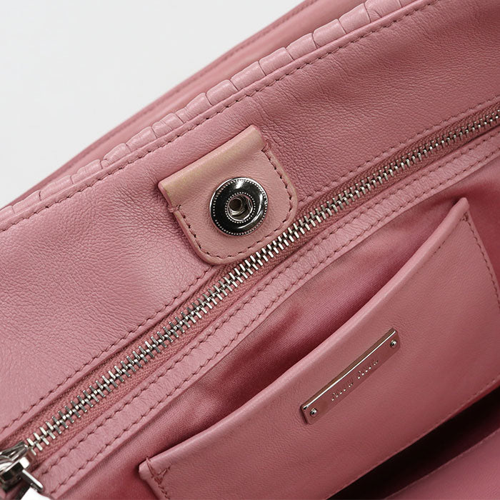 MIUMIU  2WAY Materasse Tote bag leather Women
