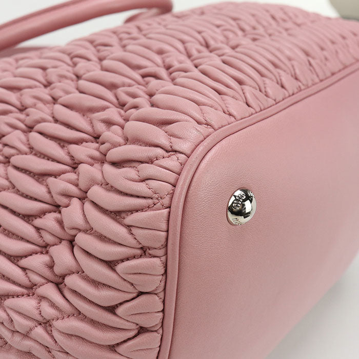 MIUMIU  2WAY Materasse Tote bag leather Women