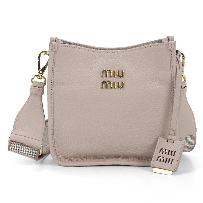 MIUMIU  Vitterodino 5BC137 Diagonal shoulder bag leather Women