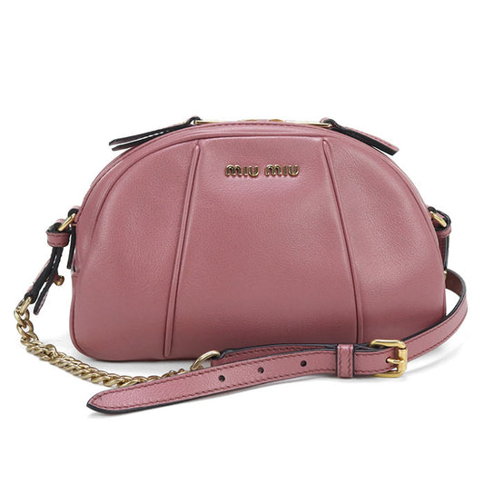 MIUMIU  Chain 5BH142 Diagonal shoulder bag Calfskin Women