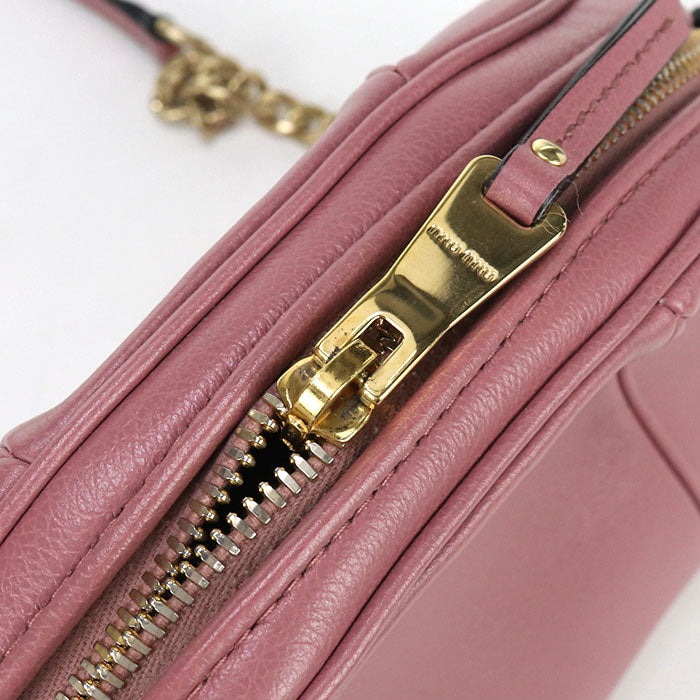 MIUMIU  Chain 5BH142 Diagonal shoulder bag Calfskin Women