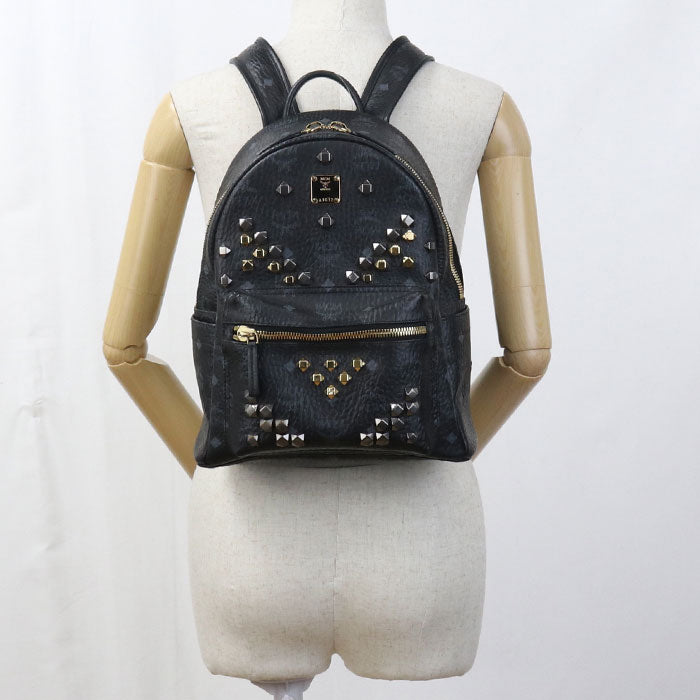 MCM Backpack MMK6SVE19 BK001 Backpack PVC Women