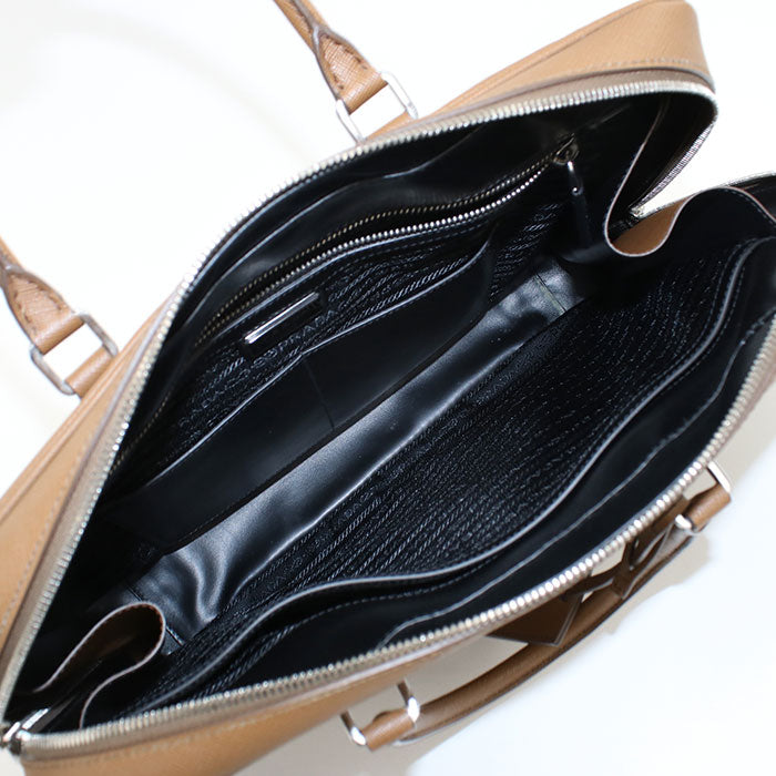 PRADA 2WAY Briefcase / Safiano leather Men