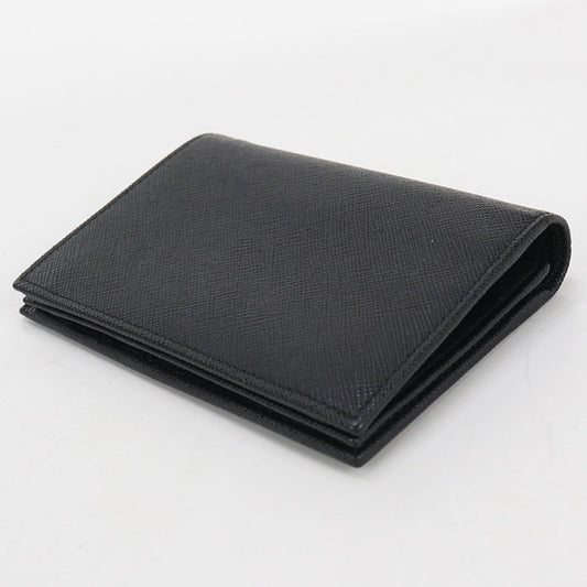 PRADA Saffiano leather wallet Folded wallet leather Women