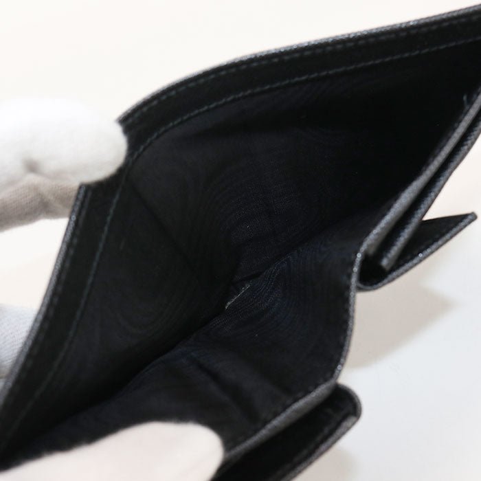 PRADA Saffiano leather wallet Folded wallet leather Women