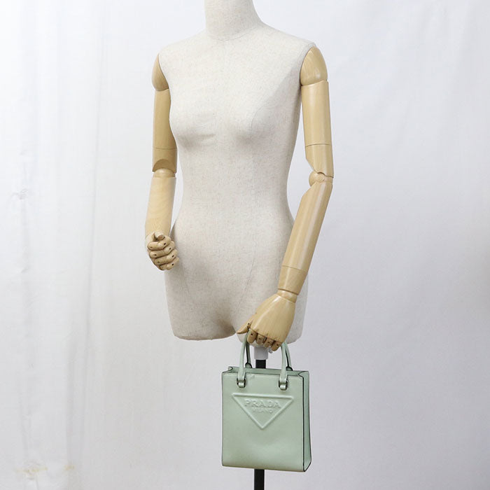PRADA 2WAY handbag 1BA333 Handbag leather Women