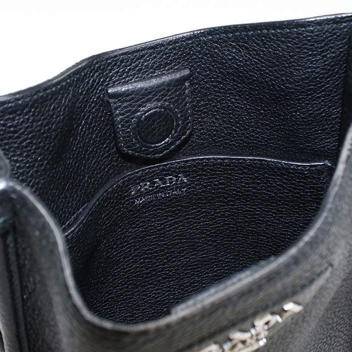 PRADA mini Vitello Dino Soft Leather 1BH191 2DKV F0002 Shoulder bag leather Women