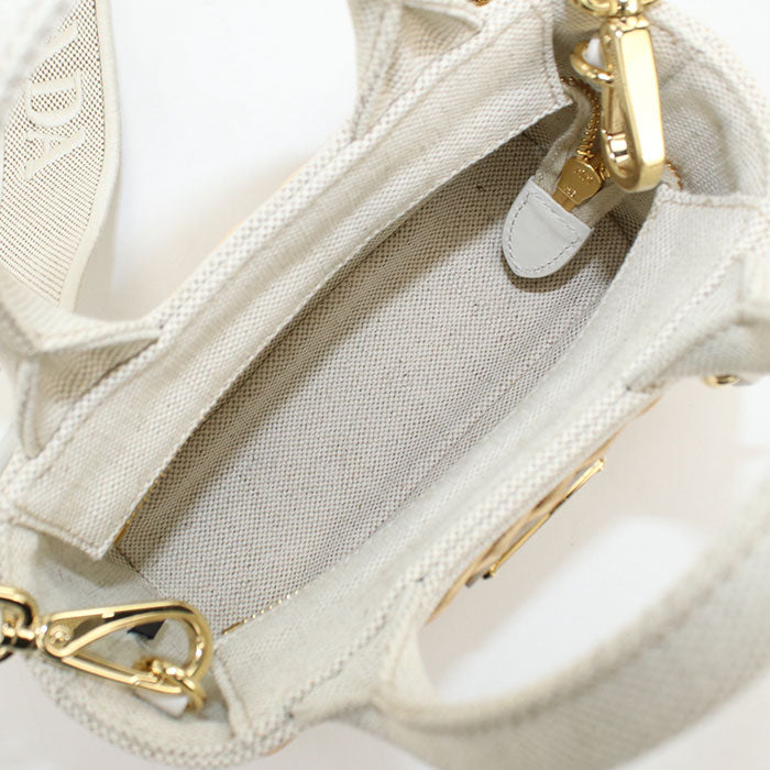 PRADA 2WAY 1BG469 2CYG F0N86 Basket bag Rattan Women
