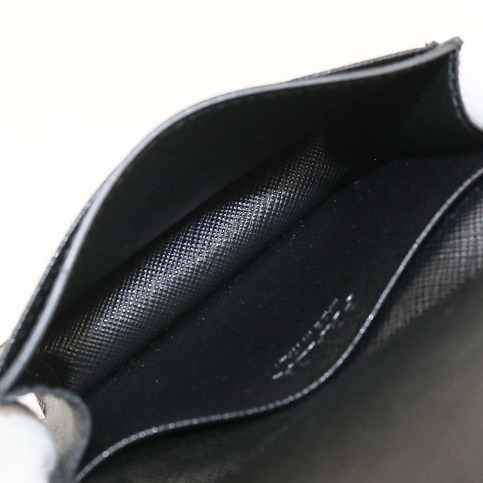 PRADA Safiano leather name card holder Calfskin Men's