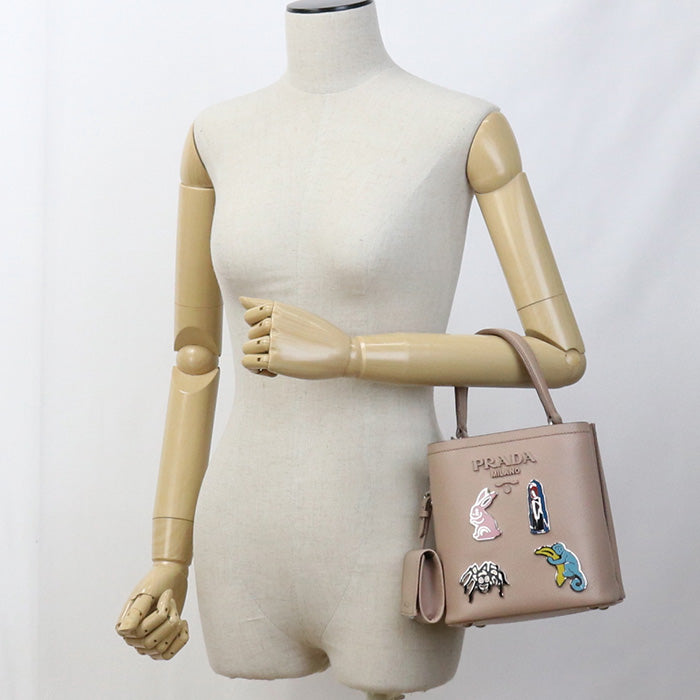 PRADA 1BA217 2ERX F0236 Handbag / Safiano leather Women