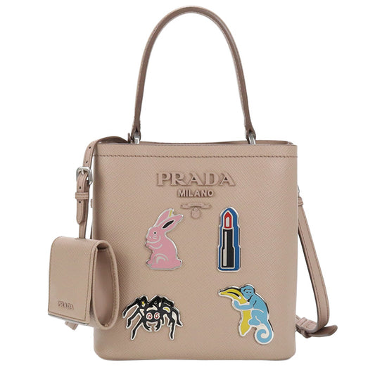 PRADA 1BA217 2ERX F0236 Handbag / Safiano leather Women