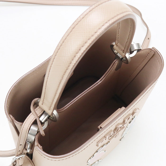 PRADA 1BA217 2ERX F0236 Handbag / Safiano leather Women