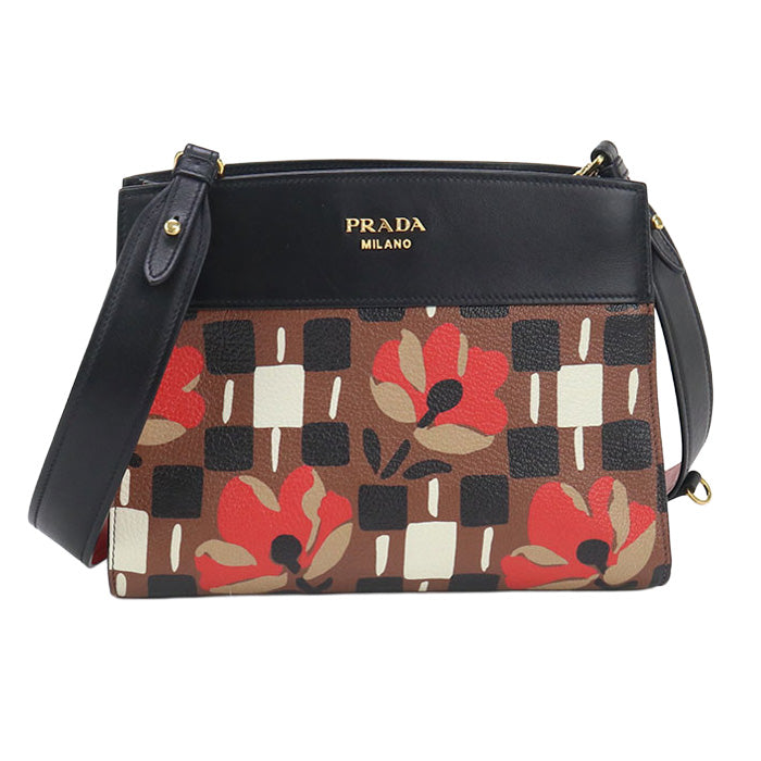 PRADA Shoulder bag Bibliotheque PR85564 Shoulder bag leather / Shoulder bag Women
