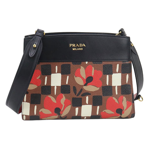 PRADA Shoulder bag Bibliotheque PR85564 Shoulder bag leather / Shoulder bag Women