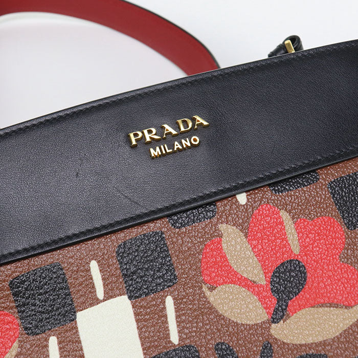 PRADA Shoulder bag Bibliotheque PR85564 Shoulder bag leather / Shoulder bag Women