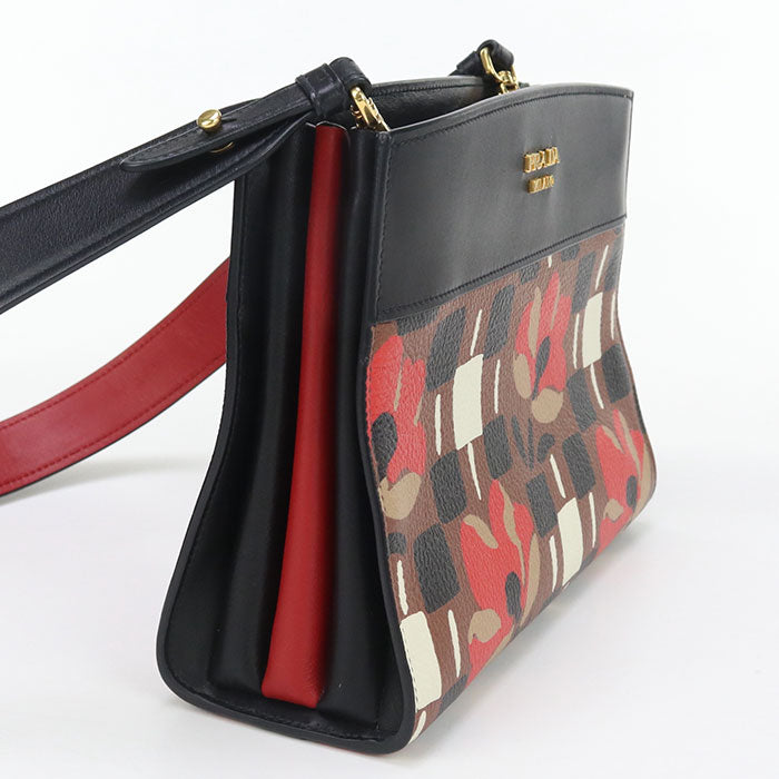 PRADA Shoulder bag Bibliotheque PR85564 Shoulder bag leather / Shoulder bag Women
