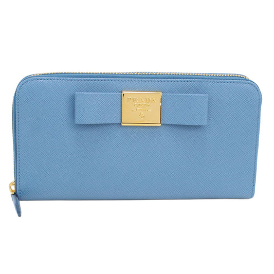 PRADA zip around long wallet PR88108 PurseZip Around leather / zip around long wallet Women