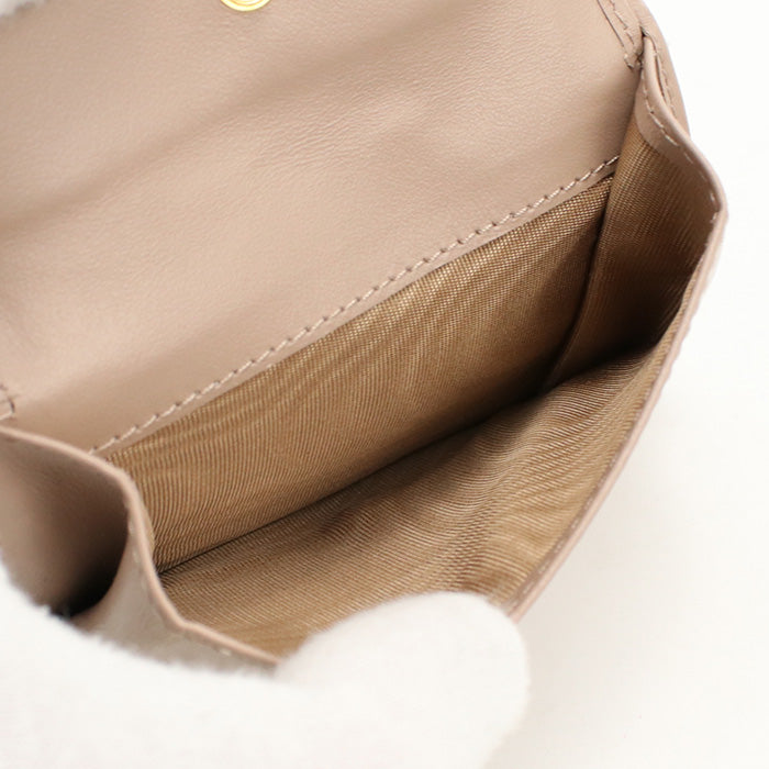 PRADA Leather wallet PR88389 Folded wallet leather / Leather wallet Women