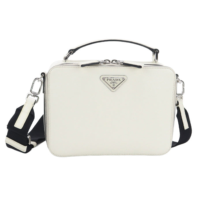PRADA Saffiano Leather Bag Brick PR89904 Handbag leather / Saffiano Leather Bag Men
