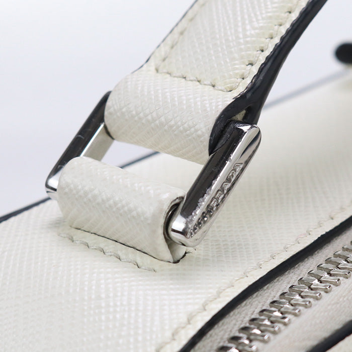 PRADA Saffiano Leather Bag Brick PR89904 Handbag leather / Saffiano Leather Bag Men