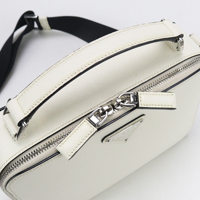 PRADA Saffiano Leather Bag Brick PR89904 Handbag leather / Saffiano Leather Bag Men