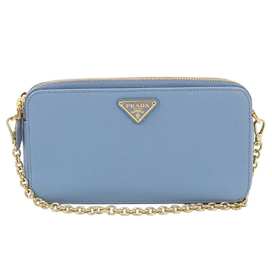 PRADA Chain Safiano leather PR91703 Shoulder bag leather / Chain Shoulder bag Women
