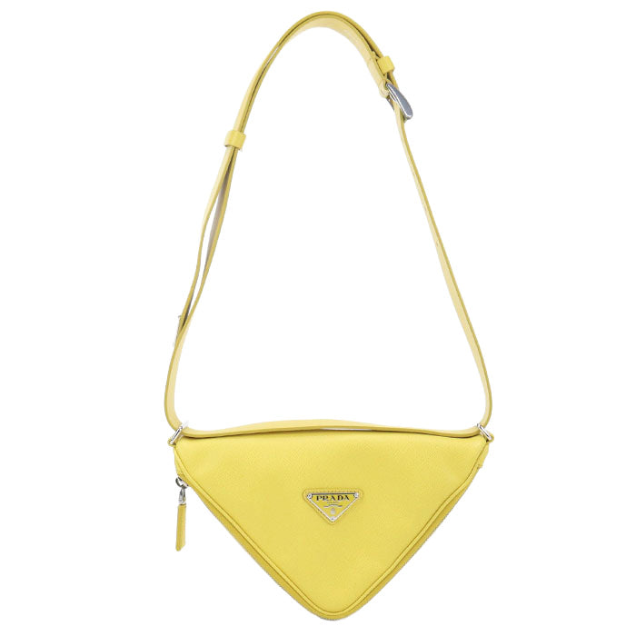 PRADA Triangle PR92636 Shoulder bag leather / Shoulder bag Unisex