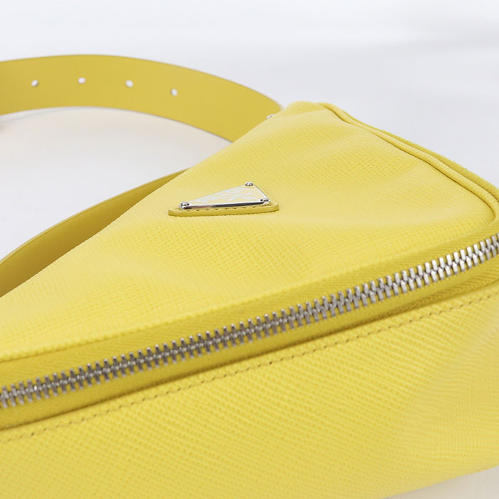 PRADA Triangle PR92636 Shoulder bag leather / Shoulder bag Unisex