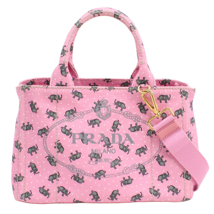 PRADA 2WAY Canapa PR92886 Tote bag canvas / 2WAYTote bag Women