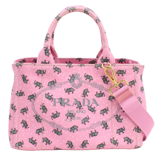 PRADA 2WAY Canapa PR92886 Tote bag canvas / 2WAYTote bag Women