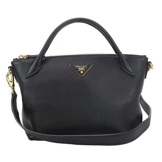 PRADA 2WAY PR92996 Handbag leather / 2WAY handbag Women