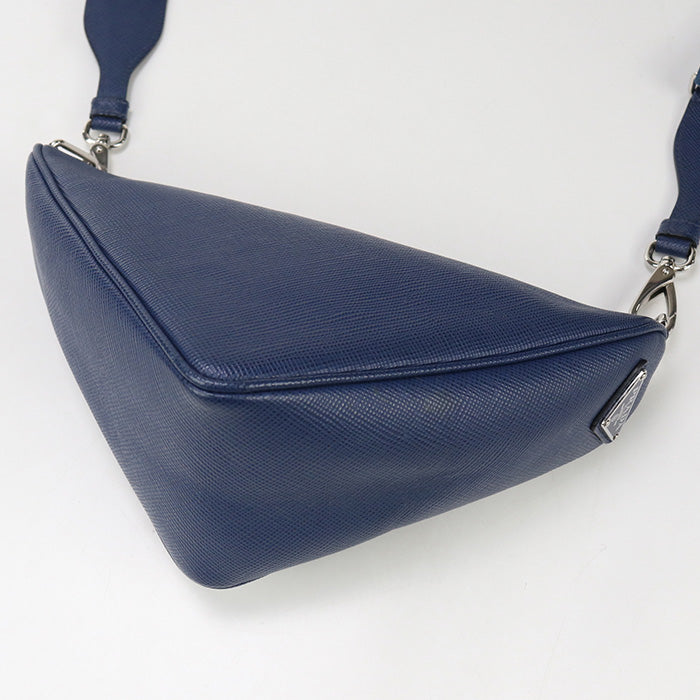 PRADA Triangle 2VH155 Diagonal shoulder bag leather Men