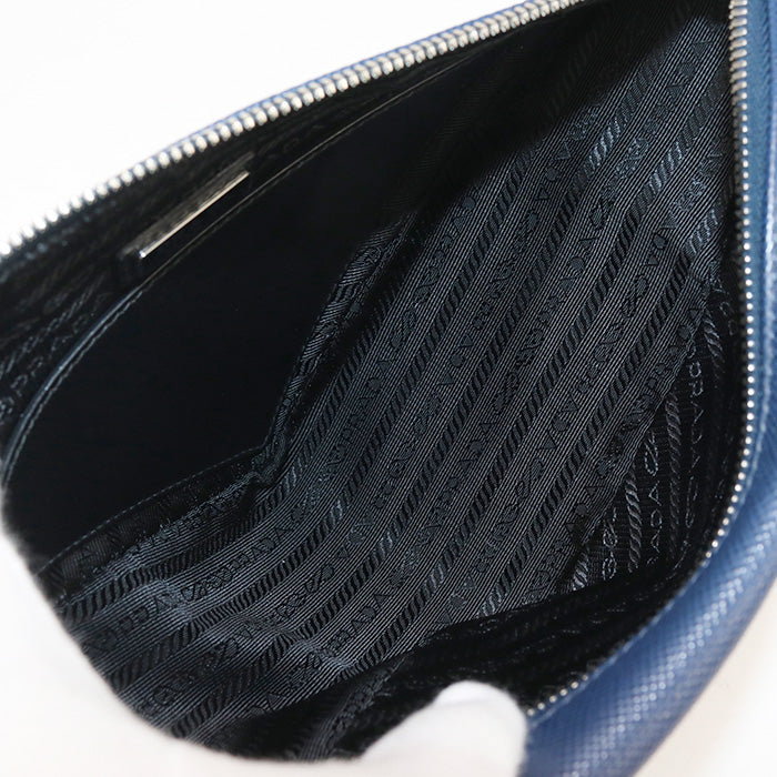PRADA Triangle 2VH155 Diagonal shoulder bag leather Men