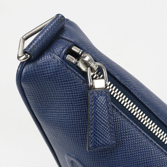PRADA Triangle 2VH155 Diagonal shoulder bag leather Men