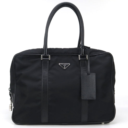 PRADA Business bag VA0702 Briefcase Nylon / Safiano leather Men