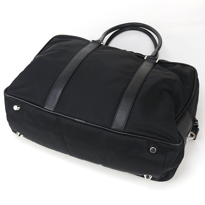 PRADA Business bag VA0702 Briefcase Nylon / Safiano leather Men