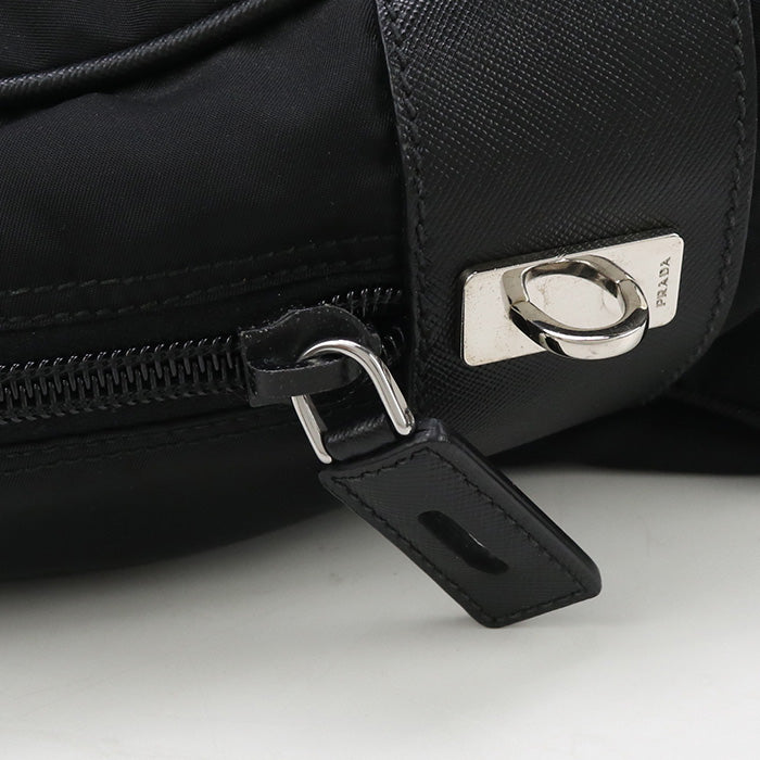 PRADA Business bag VA0702 Briefcase Nylon / Safiano leather Men